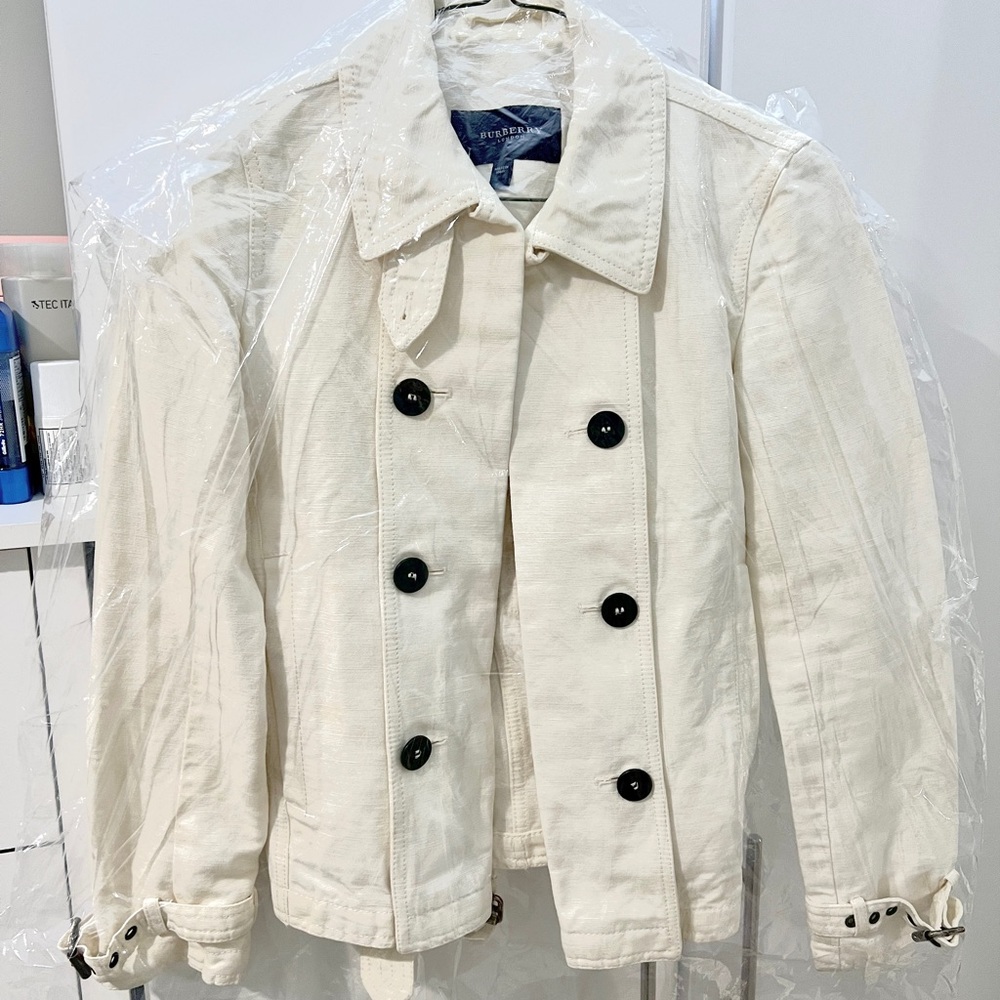 Burberry Linen blazer jacket